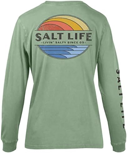 Salt Life Men’s Vintage Rays Long Sleeve Boyfriend Tee post thumbnail image