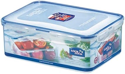 LocknLock Easy Essentials Food Storage lids/Airtight containers, BPA Free, Rectangle-88 oz-for Rice, Clear post thumbnail image