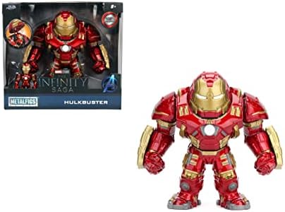 Jada Toys Marvel 6″ Hulkbuster & 2″ Iron Man Die-Cast Collectible Toy Figure, Red,33431 post thumbnail image