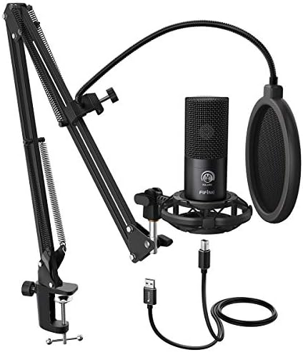 FIFINE Studio Condenser USB Microphone Computer PC Microphone Kit with Adjustable Boom Arm Stand Shock Mount for Instruments Voice Overs Recording Podcasting YouTube Vocal Gaming Streaming-T669 post thumbnail image