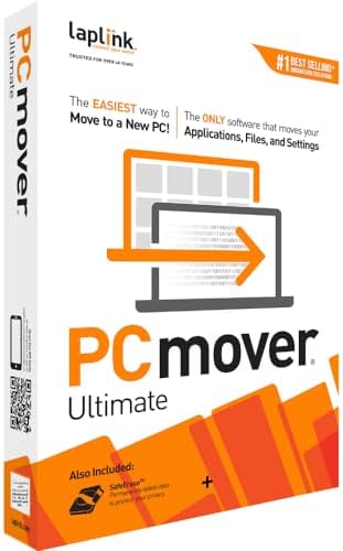 Laplink PCmover Ultimate 11 | Moves Applications, Files and Settings from an Old PC to a New PC | Includes High-Speed USB 3.0 Transfer Cable | 1 Use post thumbnail image