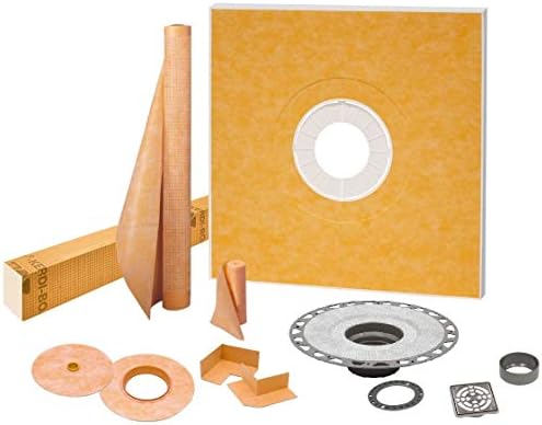 Schluter Systems KK122PVCE Kerdi 48-Inch x 48-Inch PVC Shower Kit with Stainless Steel Drain post thumbnail image