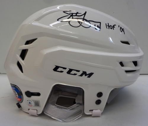 Steve Yzerman Autographed Full Size CCM Hockey Helmet w/ “HOF ’09” – White – Autographed NHL Helmets and Masks post thumbnail image