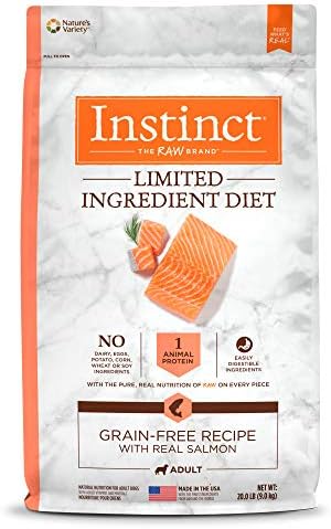 Instinct Limited Ingredient Diet Grain Free Recipe with Real Salmon Natural Dry Dog Food, 20 lb. Bag post thumbnail image