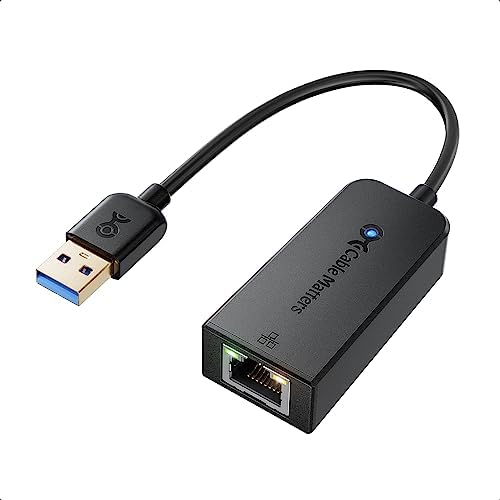 Cable Matters 2-Pack Plug & Play USB to Ethernet Adapter with PXE, MAC Address Clone Support (USB 3.0 to Gigabit Ethernet, Ethernet to USB, Ethernet Adapter for Laptop) 10/100/1000Mbps in Black post thumbnail image