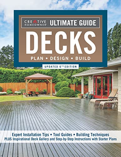 Ultimate Guide: Decks, Updated 6th Edition: Plan, Design, Build (Creative Homeowner) DIY Your Own Deck – Expert Installation Tips, Building Techniques, Step-by-Step Instructions, and Over 700 Photos post thumbnail image