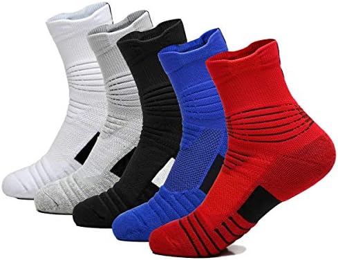 Yoknatt Elite Basketball Socks Calf High Cushion Thick Cycling Socks Athletic Crew Socks for Men Women Boys post thumbnail image