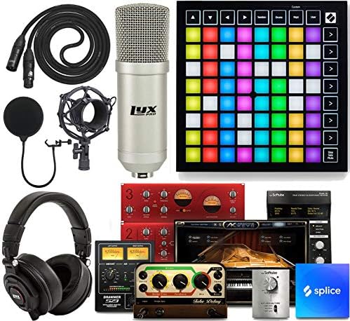 Novation Launchpad Mini 64 RGB Pad Midi Grid Controller with Creative Music Software Kit and Professional Studio Microphone and Recording Kit post thumbnail image