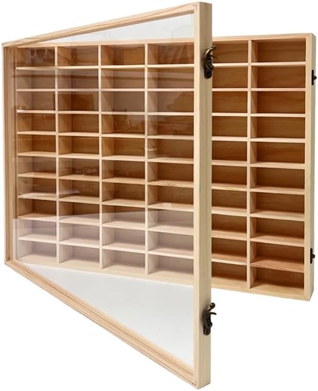 Wooden 1/64 Scale Diecast Cars Display Case Storage Cabinet for 60 Cars Hot Wheels Matchbox post thumbnail image