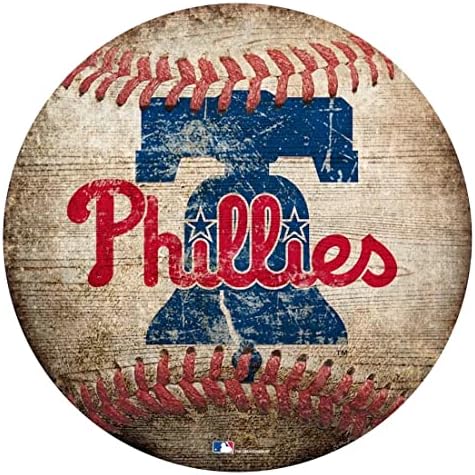 Fan Creations Philadelphia Phillies 12″ Baseball Shaped Sign post thumbnail image