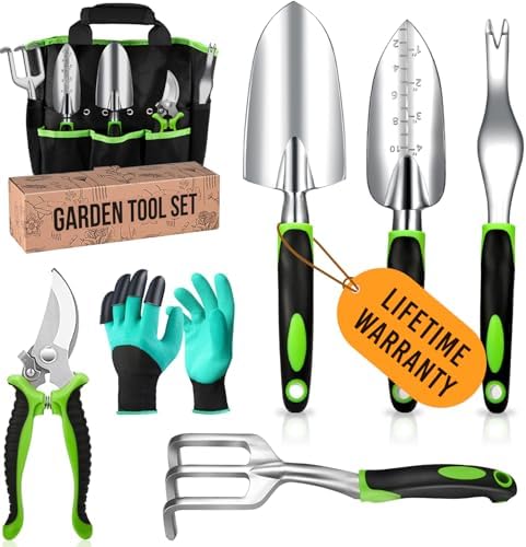 Heavy Duty Garden Tool Set – Gardening Tools Set with Bag and Non-Slip Rubber Grip – Garden Hand Tools Kit | Planting Tools Rust-Proof Gardening Kit Gifts for Women and Men post thumbnail image