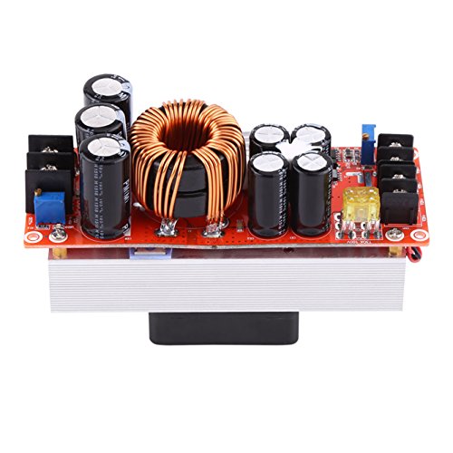 Walfront 1500W 30A DC-DC Boost Converter DIY Step-up Boost Constant Stream Power Supply Module Board in 10-60V Out 12-90V Electric Unit Module, Module post thumbnail image