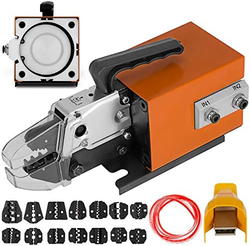 Mophorn Pneumatic Crimping Tool Am-10, Air Powered Wire Terminal Crimping Machine Crimping Up To 16mm2, Pneumatic Crimper Plier Machine with 15 Sets Of Dies for Many Kinds of Terminals post thumbnail image