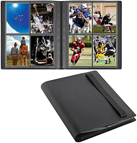 4 Pockets Card Binder, Trading Card Album Folder Double-Sided 160 Side Waterproof Loading Card Collectors Album for Trading Cards/Sports Card/Game Cards OS1120BK post thumbnail image