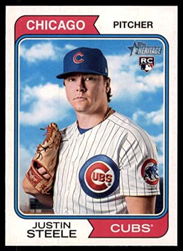 2023 Topps Heritage #63 Justin Steele RC Rookie Chicago Cubs MLB Baseball Trading Card post thumbnail image