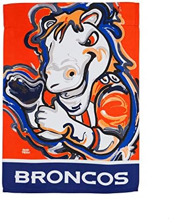 Team Sports America Denver Broncos Suede Garden Flag 12.5 x 18 Inches Justin Patten post thumbnail image