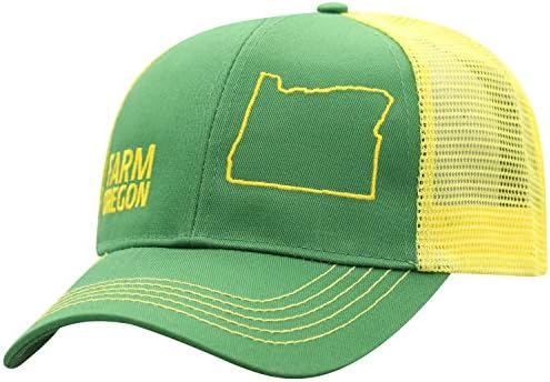 John Deere NCAA Mens Logo Contrast Mesh Back Core Baseball Cap post thumbnail image