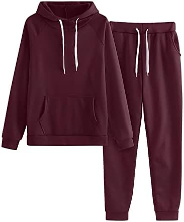 GDDXLM Unisex Casual Tracksuit Sets For Men Womens 2 Piece Outfits Oversized Hoodies Sweatshirt Sweatpants Fall Sweatsuits post thumbnail image