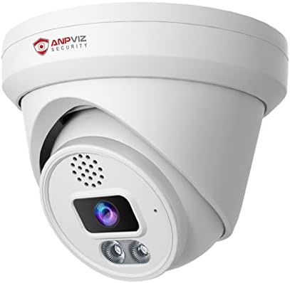 Anpviz 6MP Turret PoE Camera Outdoor, UltraHD Security IP Dome Camera with Mic&Speaker, Human/Vehicle Detection, Smart Color Night Vision, 2.8mm Lens(Wide Angle), MicroSD(256G) post thumbnail image