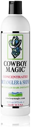 Cowboy Magic: Detangler and Shine (16 oz), Silk Protein and Panthenol Makes Hair Easy to Brush and Comb! post thumbnail image