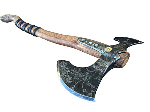 Cosplay steel axe (not a foam), axe, viking axe, gamer gift post thumbnail image