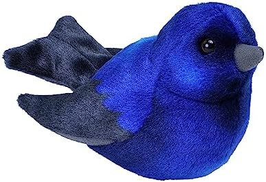 Wild Republic Audubon Birds Purple Plush with Authentic Sound, Stuffed Animal Toys for Kids & Birders, Purple Martin, 7″ post thumbnail image