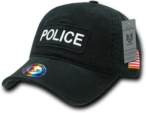 Rapiddominance Police Dual Flag Raid Cap, Black post thumbnail image