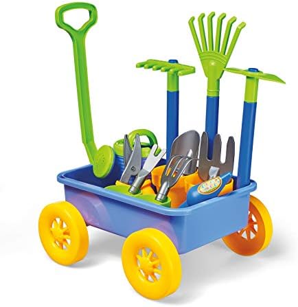 Kidoozie My First Gardening Set – Kids Gardening Tools, 16 Piece Set, Includes Wagon, Watering Can, Pots, and More, for Kids Ages 3 Years and Up, Multicolor post thumbnail image