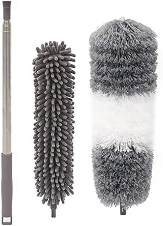 Eaves Brush and Pole – Cobweb Duster and Extension-Pole Combo 20 Foot Reach, Hand-Packaged, Lightweight, 3-Stage Aluminum Pole, Indoor & Outdoor Use Brush Attachment post thumbnail image