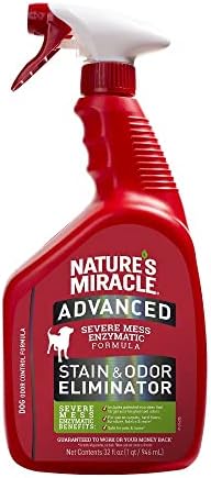 Nature’s Miracle Advanced Stain and Odor Eliminator Dog for Severe Dog Messes 32 Fl Oz post thumbnail image