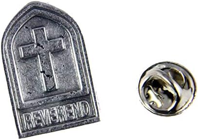 6030488 Reverend Lapel Pin Tie Tack Brooch Church Cross Christian Minister Clergy post thumbnail image