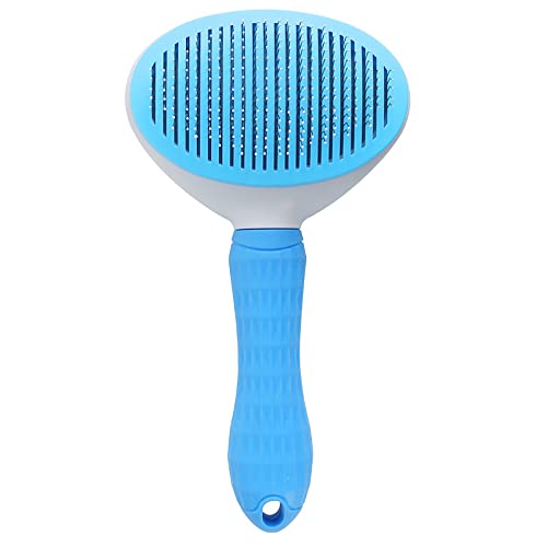 Self-Cleaning Slicker Brush Comb – Best Pet Cat Dog Grooming Long Short Hair – Shedding Loose Undercoat Tangled Haired Removes Tool – Blue post thumbnail image