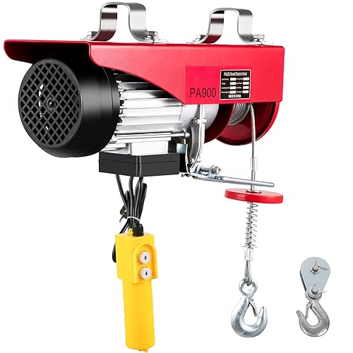 Electric Hoist 2000LBS, 110V Remote Control Winch Overhead Crane Lift Wire Hoist for Factories, Warehouses and Goods Lifting – Heavy Duty post thumbnail image