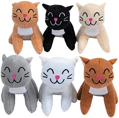 Fun Express Realistic Plush Cats (1 dozen)-Toys-Party Favors post thumbnail image