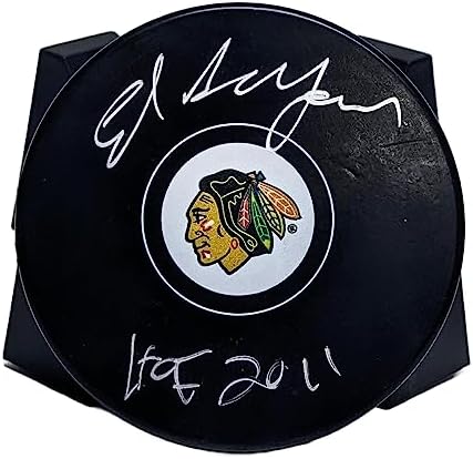 Ed Belfour Autographed Official Blackhawks Hockey Puck with HOF 2011 Inscription. PSA Authentication. – Autographed NHL Pucks post thumbnail image