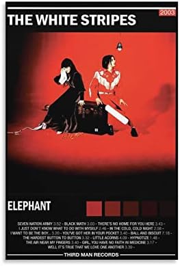 The White Stripes – Elephant Canvas Poster Wall Decorative Art Painting Living Room Bedroom Decoration Gift Unframe-style12x18inch(30x45cm) post thumbnail image