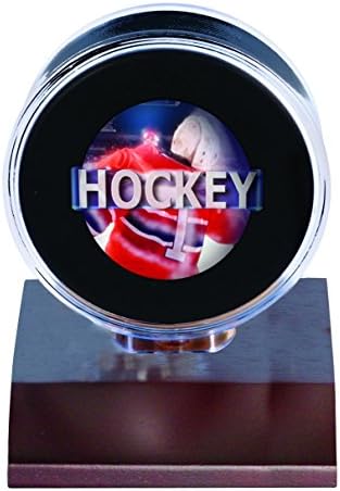 Ultra PRO NHL Dark Wood Puck Holder, Small, Clear post thumbnail image