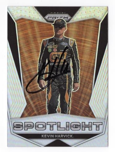 AUTOGRAPHED Kevin Harvick 2022 Panini Prizm Racing SPOTLIGHT (Silver Prizm) Signed NASCAR Collectible Insert Trading Card with COA post thumbnail image