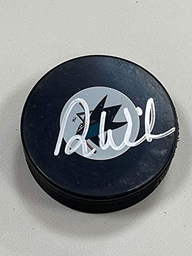 Ron Wilson Signed San Jose Sharks/Team USA Vintage Puck – w/COA – Autographed NHL Pucks post thumbnail image