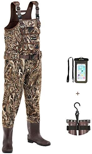 TIDEWE Chest Waders with Boots Hanger for Men, Realtree MAX5 Camo Waterproof Fishing Bootfoot Waders for Fishing & Hunting post thumbnail image