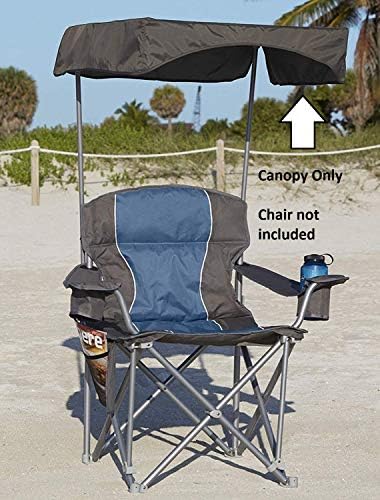 UPF 50+ Canopy for Heavy-Duty Portable Chairs Grey post thumbnail image