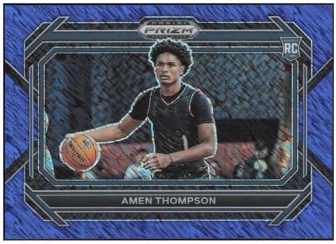 AMEN THOMPSON RC 2023-24 Panini Prizm Draft Variation /19 Blue Shimmer FOTL #4 ROOKIE NM+-MT NBA Basketball NCAA post thumbnail image