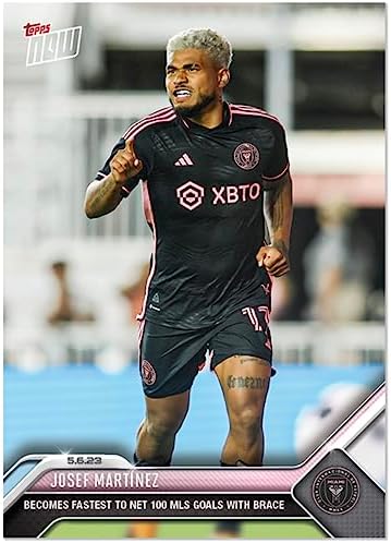 2023 Topps Now Josef Martinez #97- Becomes Fastest to Net 100 MLS Goals with Brace- 5/6/23- MLS Soccer Trading Card- Inter Miami CF- Stated Print Run of 179 Made! Shipped in Protective Screwdown Holder. post thumbnail image