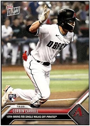 CORBIN CARROLL RC 2023 Topps NOW ROOKIE #540 Diamondbacks NM+-MT+ MLB Baseball PR:1835 post thumbnail image