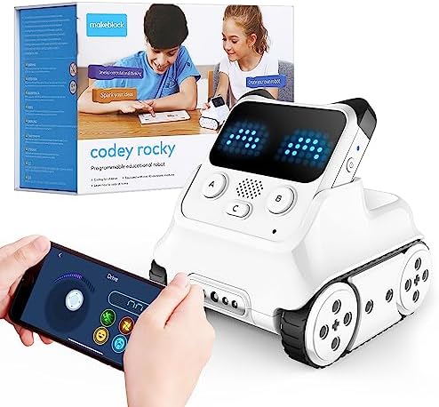 Makeblock Codey Rocky Robot Toy, Programmable and Interactive Emo Robot for Kids 6+, STEM Learning Educational Toys Support Scratch Python Programming, Rechargeable Smart Coding Robot Gift for Kids post thumbnail image