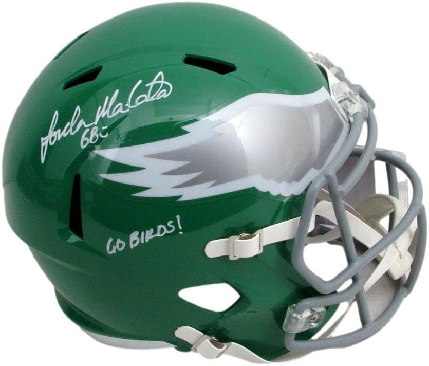 Jordan Mailata Signed/Inscr Full Size Replica Kelly Green Helmet Eagles JSA – Autographed NFL Helmets post thumbnail image