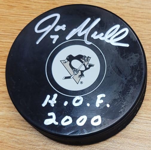 Autographed Joe Mullen HOF 2000 Pittsburgh Penguins Hockey Puck post thumbnail image