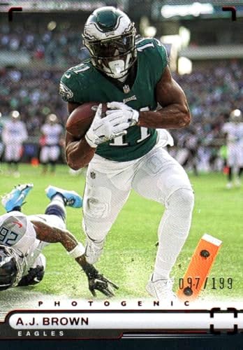 A.J. Brown Red Photogenic Serial Numbered 097/199 Collectible Football Card – 2022 Panini Chronicles Football Card #PH-11 (Eagles) post thumbnail image