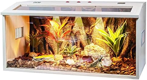 Prolee 21 to 68 Gallon Reptile Tank Reptile Terrarium with Roof Door, Bearded Dragon Tank, Snake Tank with Built-in Lamp Fixture and Switch (68 Gallon (48x20x20 Inch)) post thumbnail image