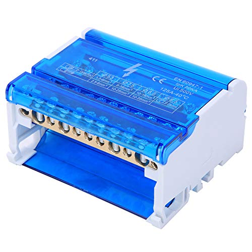 Terminal Distribution Box 4-Level Junction Box 411 Wiring Terminal Block Power Distribution Din Rail Electrical Engineering Transparent Dust Cover post thumbnail image